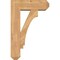 Ekena Millwork Imperial Craftsman Smooth Bracket w/ Offset Brace, Western Red Cedar, 7 1/2"W x 22"D x 34"H BKT0806X22X34IMP04SWR - alternate 4